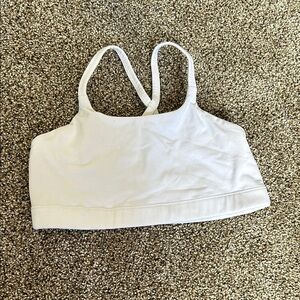 Athleta White Sports Bra